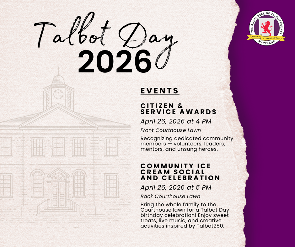 Talbot Day 2026 Schedule